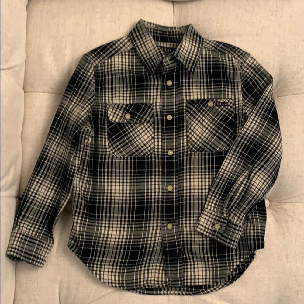 Polo Ralph Lauren Boys Flannel Shirt Plaid